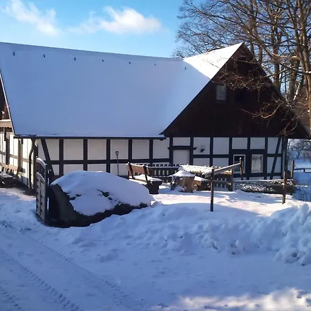 Prázdninový dům Alluring Holiday Home In Vellinghausen With Pool